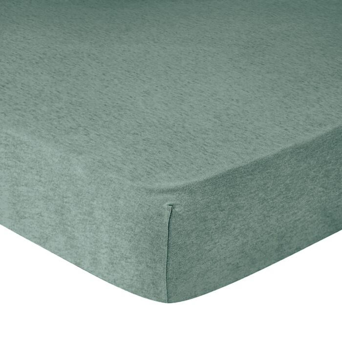 Draps-housses en jersey mélange