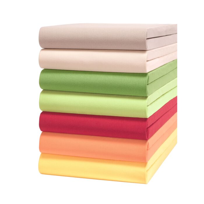 Draps-housses en jersey pour matelas Boxspring avec encoche à la tête