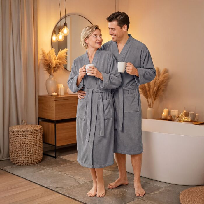 Peignoir de bain unisexe Elias