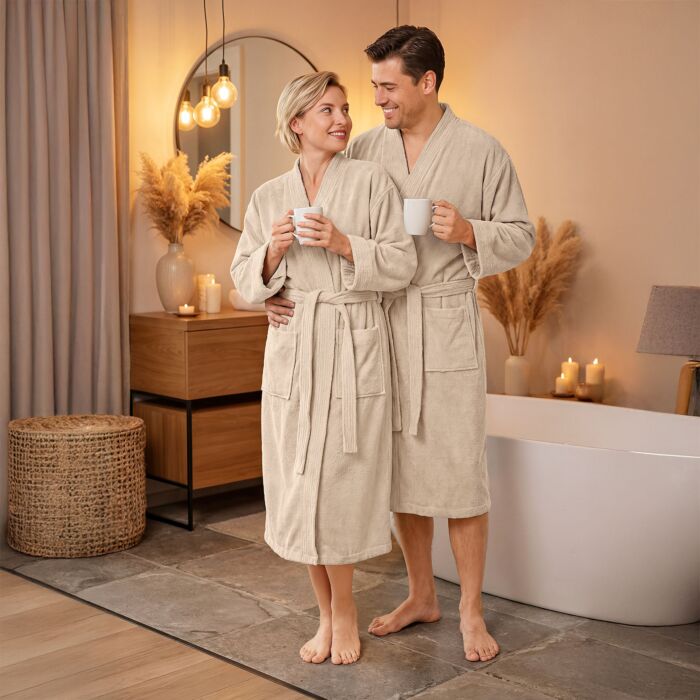 Peignoir de bain unisexe Elias