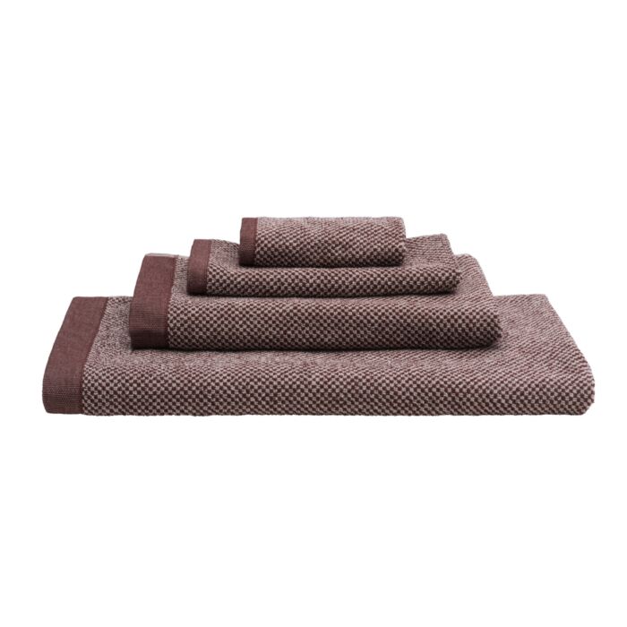 Linge éponge raffiné Two Tone aspect chiné