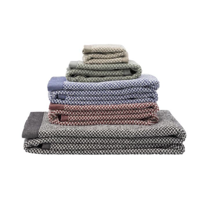 Linge éponge raffiné Two Tone aspect chiné