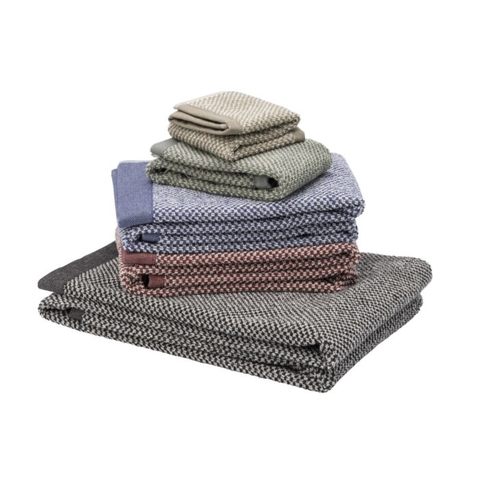 Linge éponge raffiné Two Tone aspect chiné