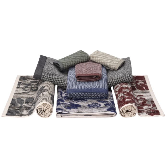 Linge éponge raffiné Two Tone aspect chiné