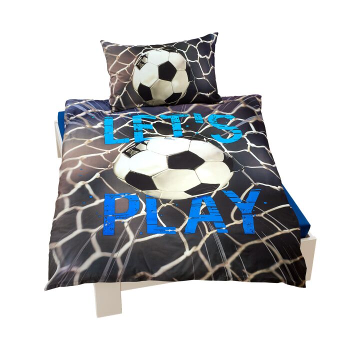 Parure de lit rêve de buteur pour les fans de football main product photo