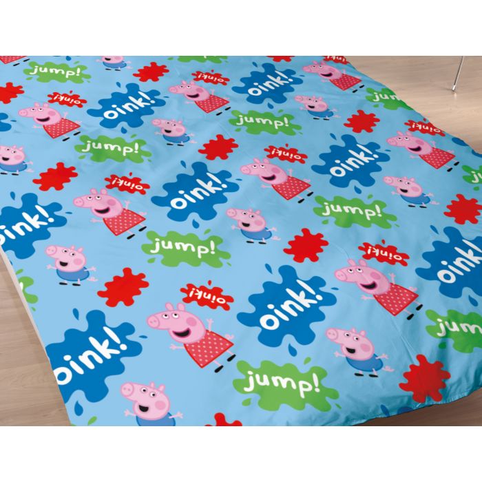 Parure De Lit Avec Peppa Pig Devant Sa Maison Sur La Colline Linge De Lit Ch Parure De Lit Avec Peppa Pig Devant Sa Maison Sur La Colline Linge De Lit Ch