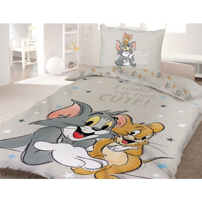 Linge de lit avec les personnages sympas Tom & Jerry main product photo