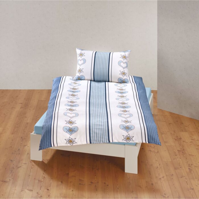 Parure de lit avec motif alpin main product photo