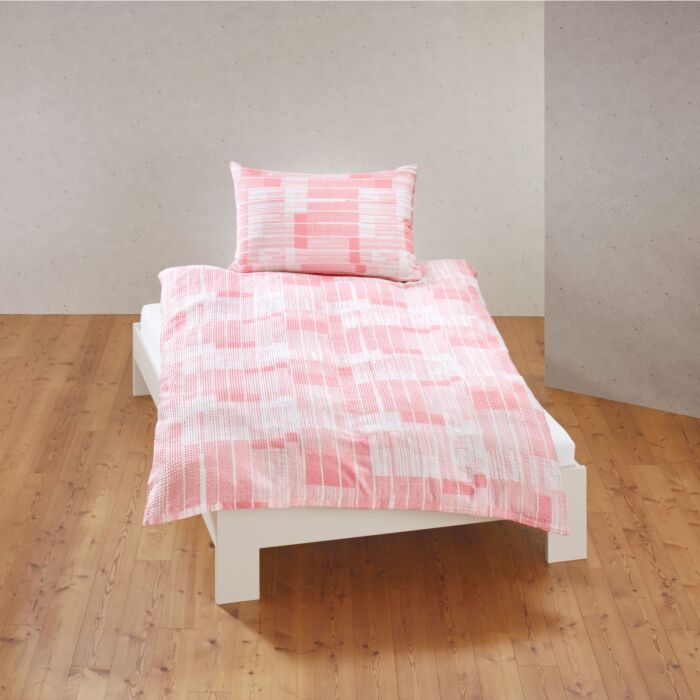Parure de lit avec motif graphique