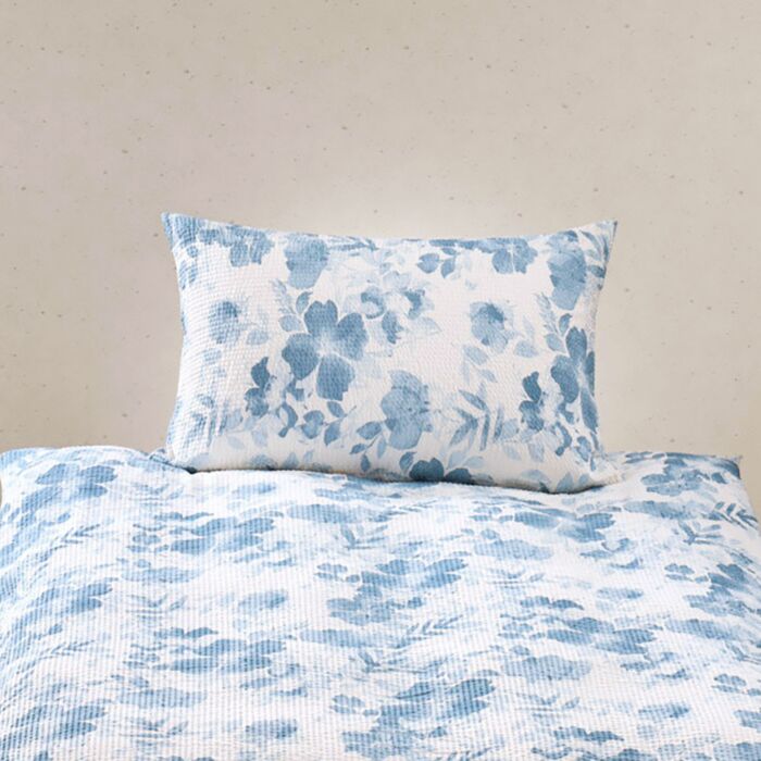 Parure de lit avec motif floral