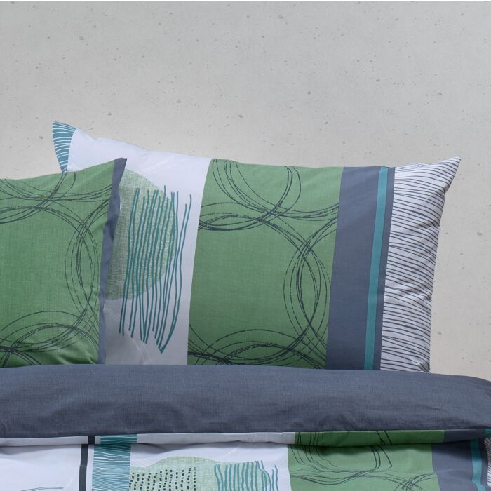 Parure de lit au design art