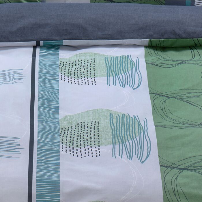 Parure de lit au design art