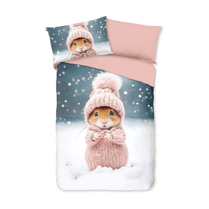 Parure de lit douce et mignonne main product photo