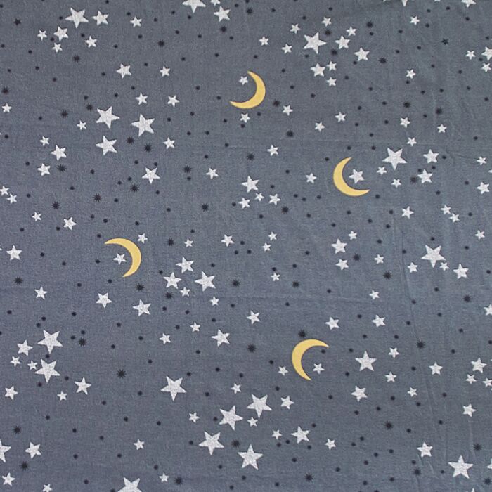 Parure de lit de rêve avec lune et étoiles