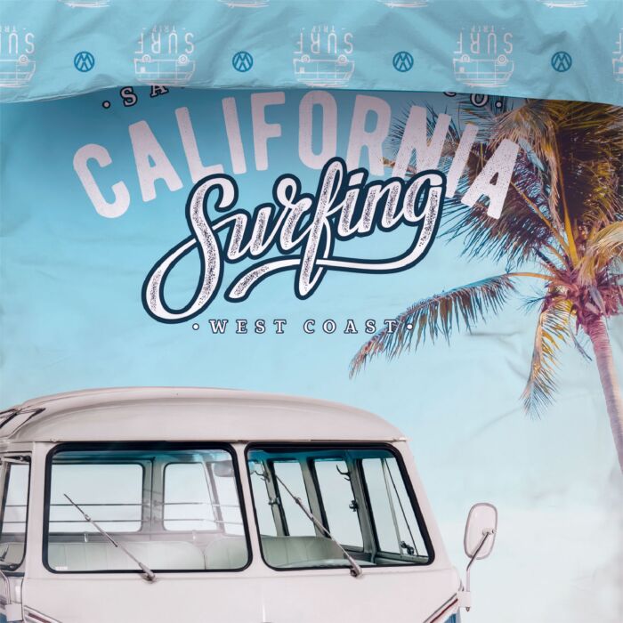 Parure de lit Surf Bus