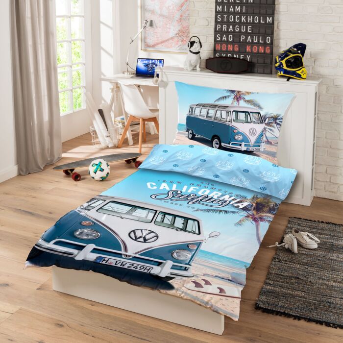 Parure de lit Surf Bus