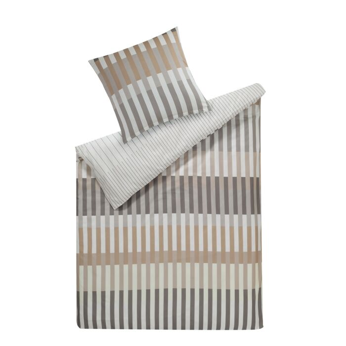 Parure de lit Esprit Manson rayé main product photo