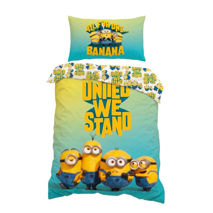 Parure de lit Minions avec un message puissant