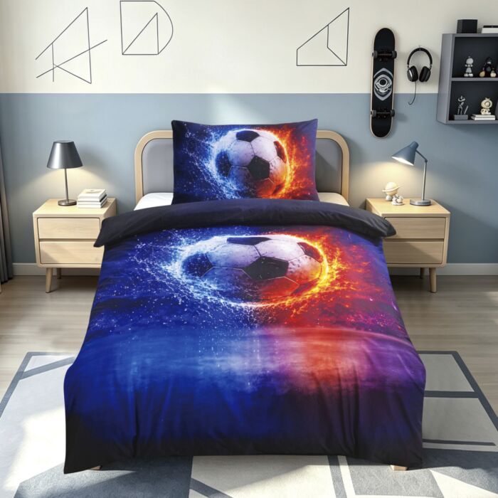Linge de lit pour les vrais fans de football