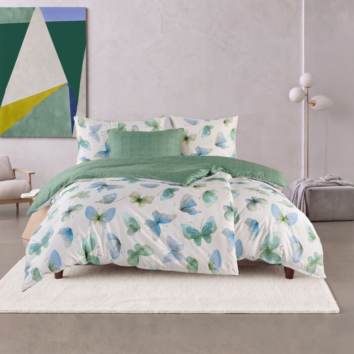 ESPRIT Butterflies, parure de lit avec des papillons