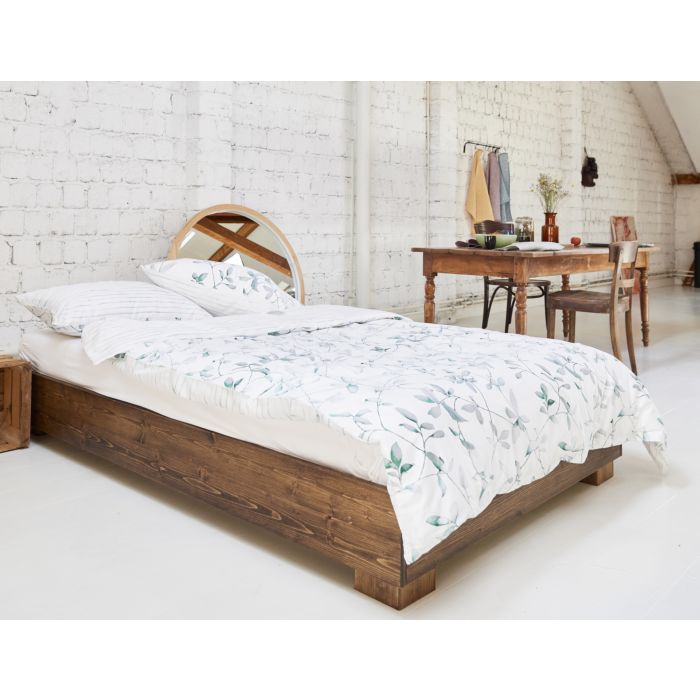 Parure de lit Journey Living Lutry snow pinegreen main product photo