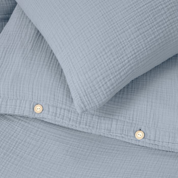 Parure de lit mousseline uni