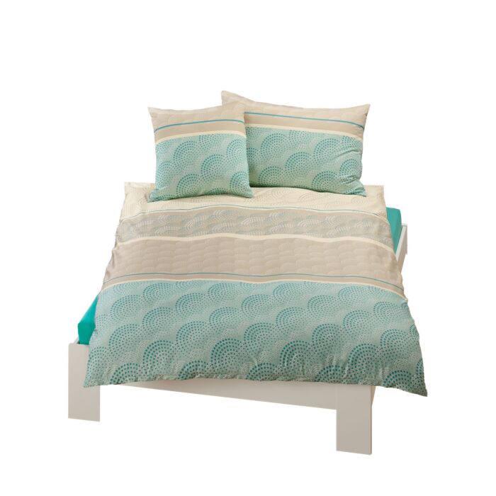 Parure de lit avec motif de cercles main product photo