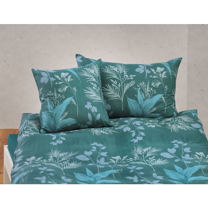 Drap-housse assorti: pétrole