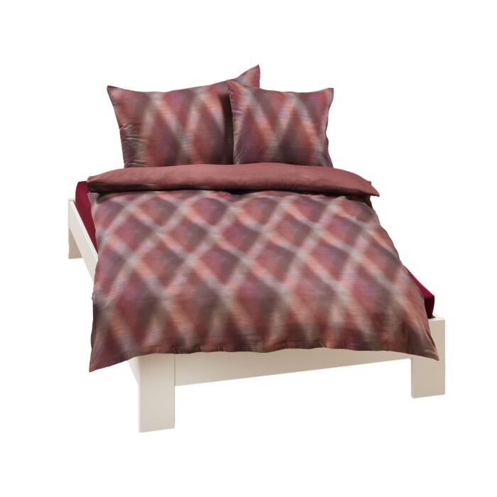 Linge de lit design moderne rouille main product photo