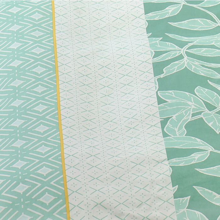Parure de lit à motifs modernes
