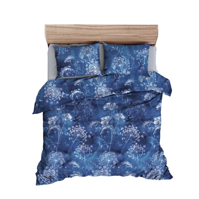 Linge de lit motif floral détaillé main product photo