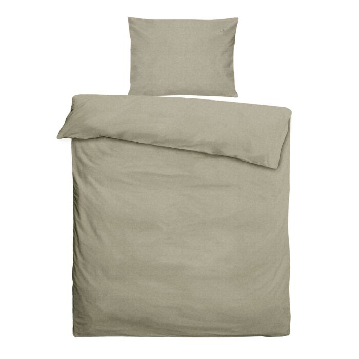 Linge de lit douillet en flanelle de laine, uni