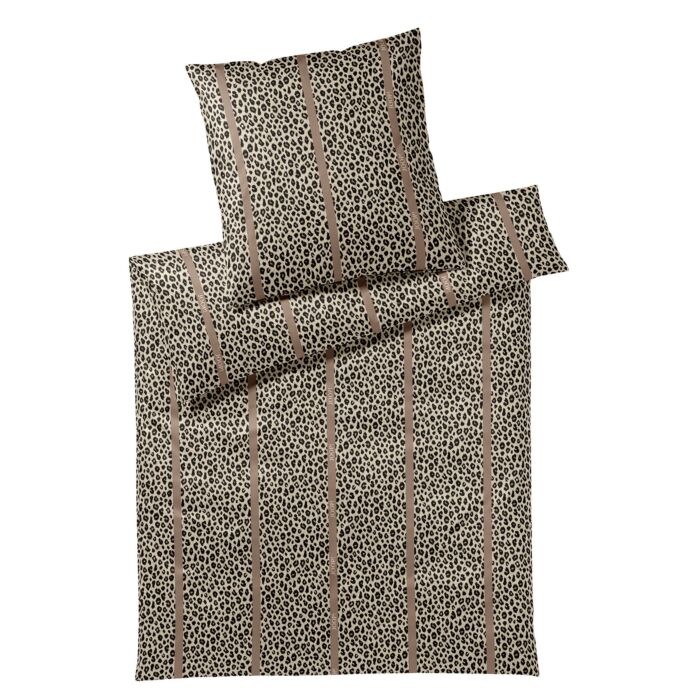 JOOP! Linge de lit en satin Leo Stripes