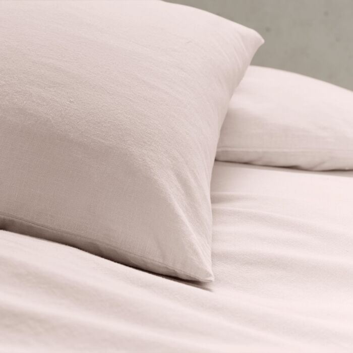Linge de lit en lin uni