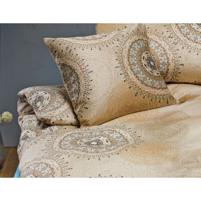 Linge de lit en satin mandala