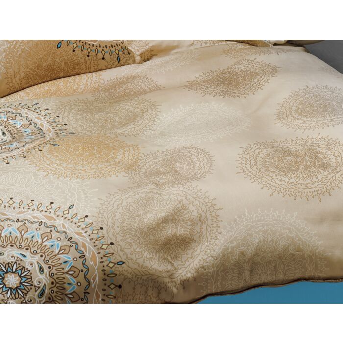 Linge de lit en satin mandala