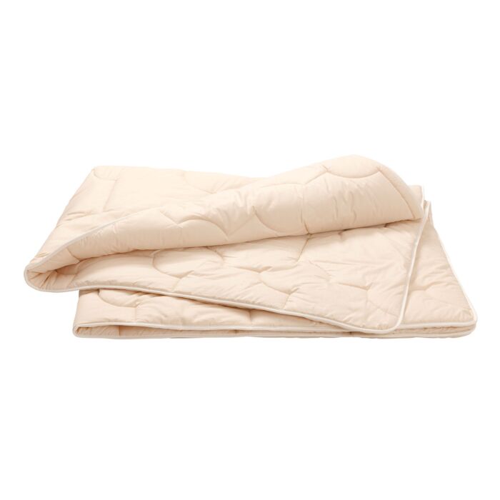 Duvet garni de laine de mouton