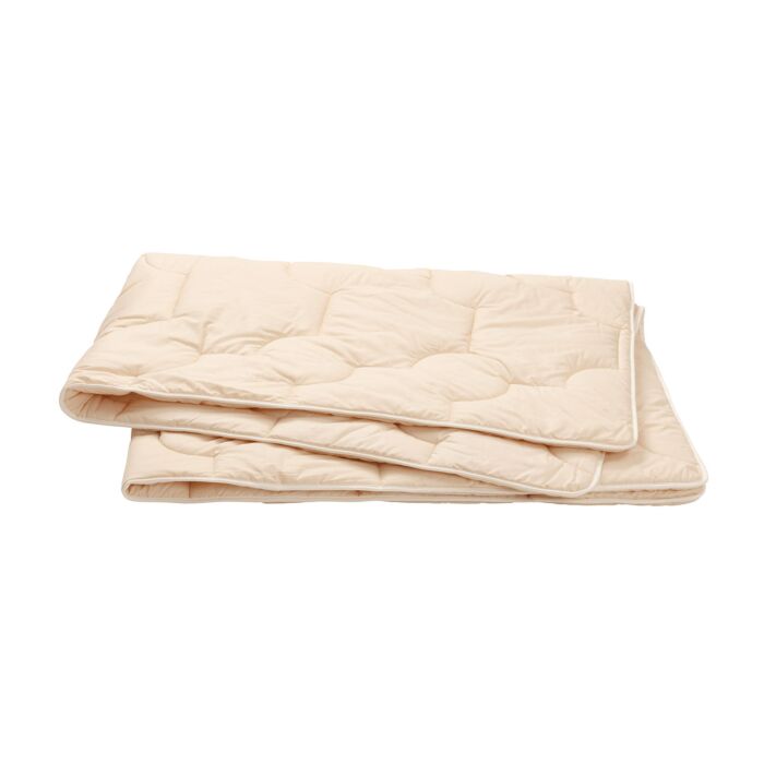 Duvet garni de laine de mouton