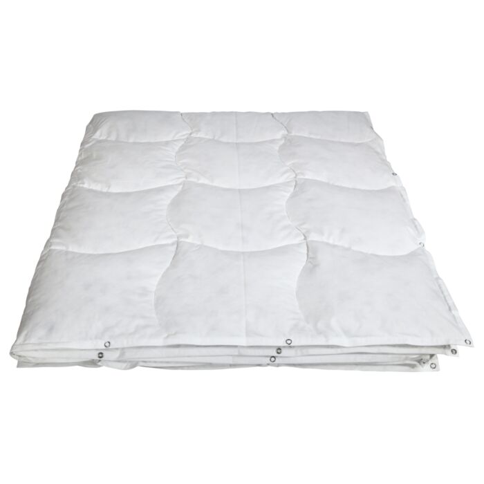 Duvet piqué en carreaux de canard 4 saisons