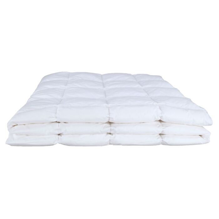 Duvet qualité suisse, piqué en carreaux et lavable