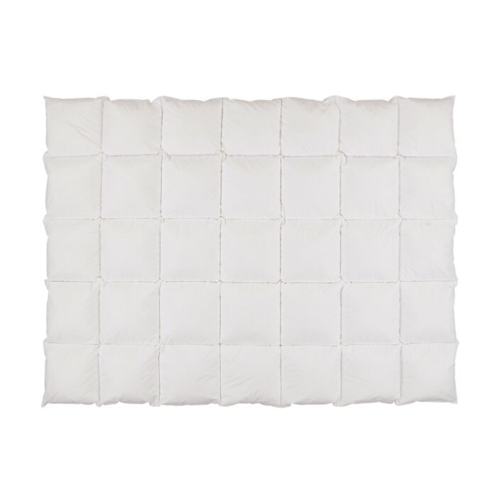 Duvet qualité suisse, piqué en carreaux et lavable