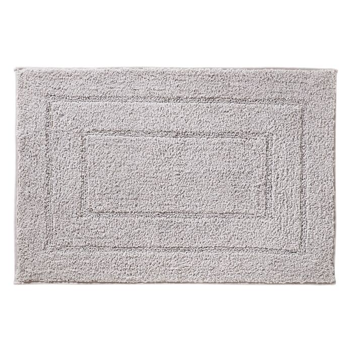 Tapis de bain à motif carré