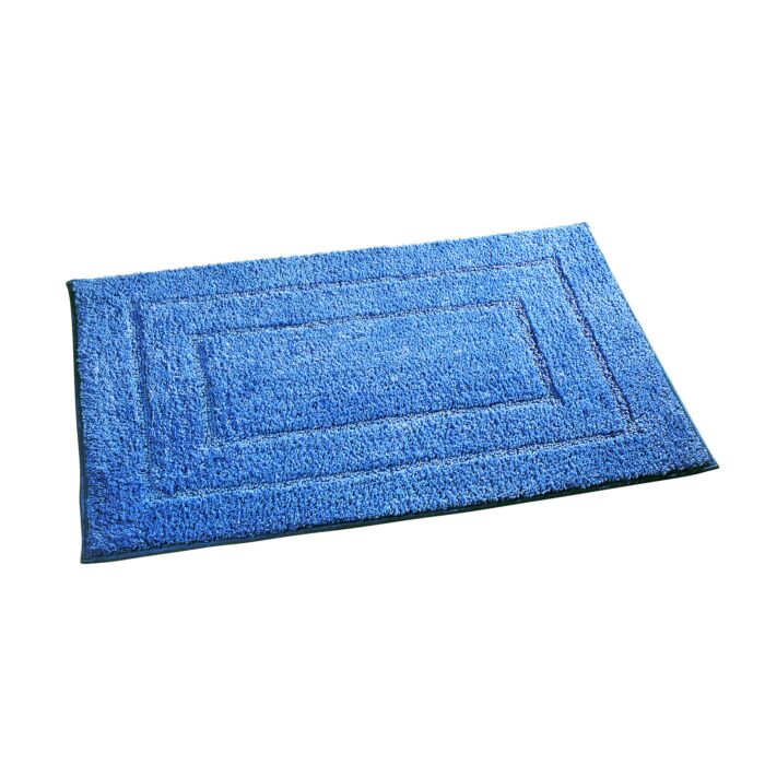 Tapis de bain à motif carré