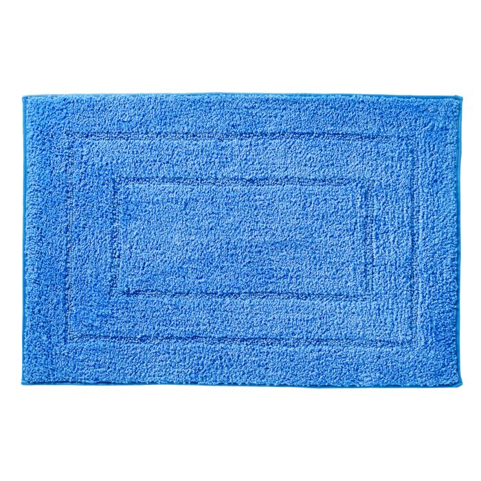 Tapis de bain à motif carré