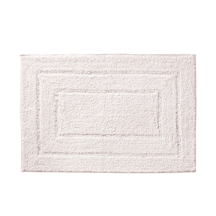 Tapis de bain à motif carré