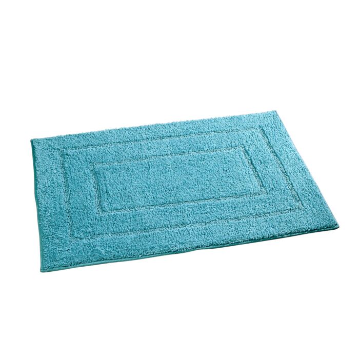 Tapis de bain à motif carré