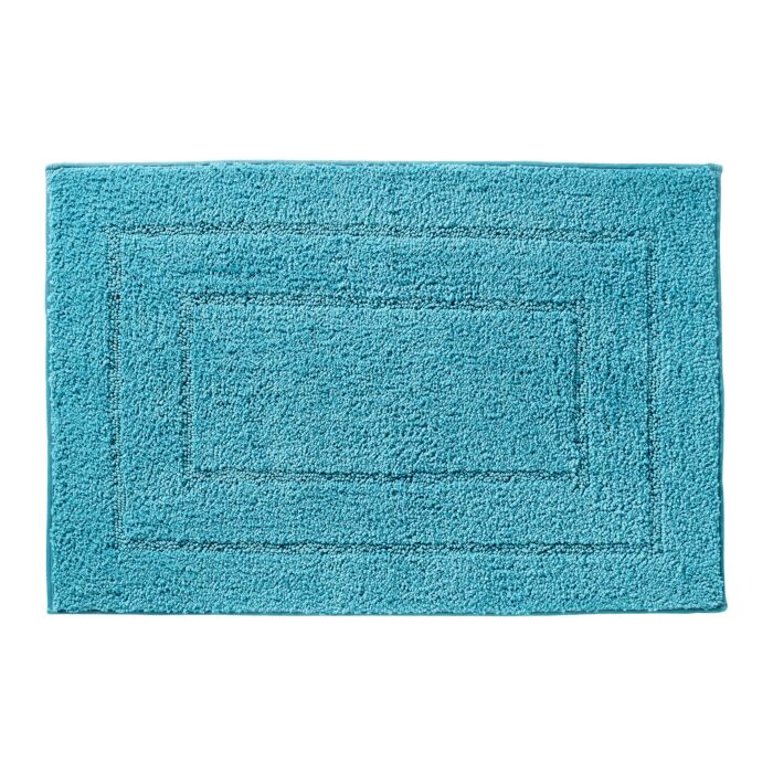 Tapis de bain à motif carré