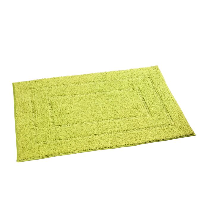 Tapis de bain à motif carré
