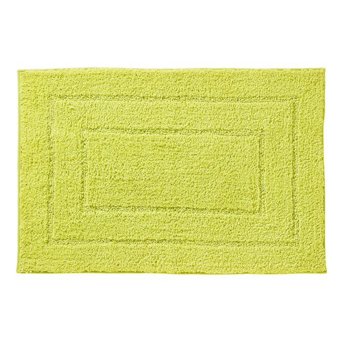 Tapis de bain à motif carré