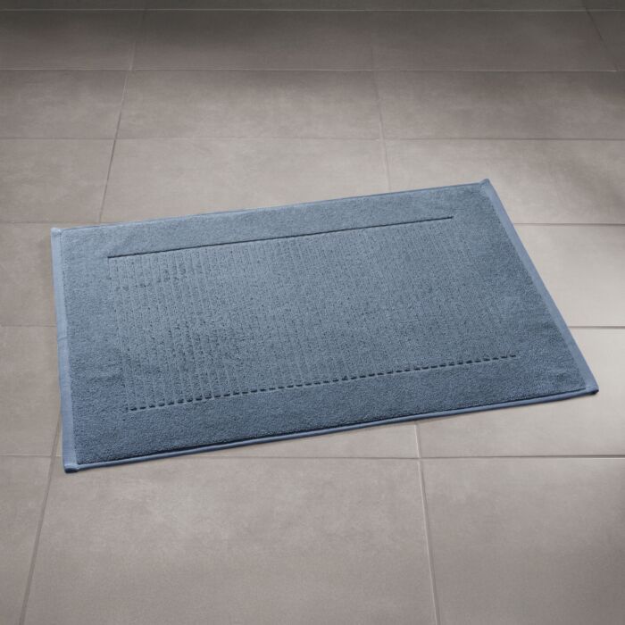 Tapis de sortie de bain rayé